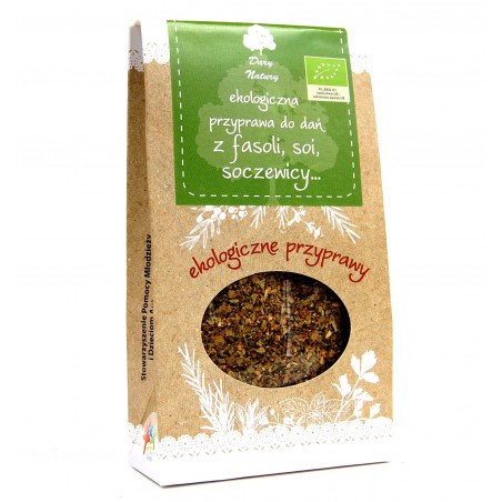 Eko PRZYPRAWA do dań z fasoli, soczewicy i soi 30g Dary Natury