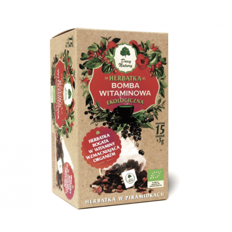 DARY NATURY Bomba witaminowa- herbatka ekologiczna w piramidkach 45g