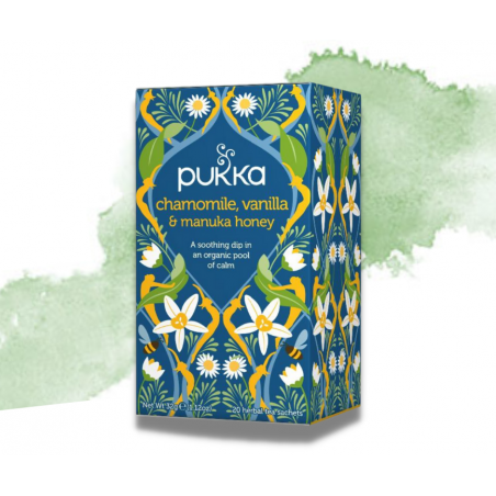 PUKKA Herbata Chamomile, Vanilla and Manuka Honey 20 saszetek