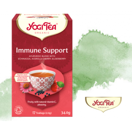 YOGI TEA Herbata Immune Support- na odporność- 17 torebek