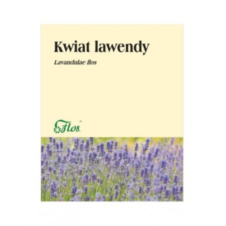 FLOS zioła sypkie LAWENDA KWIAT 50g FLOS zioła sypkie LAWENDA KWIAT 50g