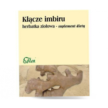 FLOS zioła sypkie IMBIR kłącze 50g