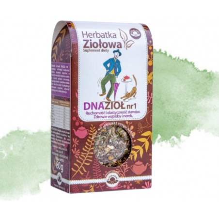 Natura Wita DNAZIOŁ nr1 Herbatka ziołowa 80g