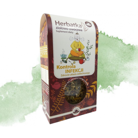 Natura Wita KONTROLA INFEKCJI Herbatka ziołowa 80g