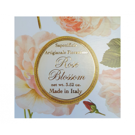 Saponificio Artigianale Fiorentino MYDŁO ROSE BLOSSOM- róża- 100g Saponificio Artigianale Fiorentino MYDŁO ROSE BLOSSOM- róża- 100g