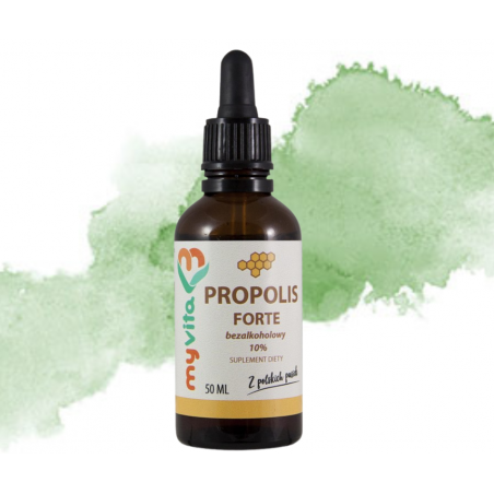 MyVita Propolis FORTE  10%. Suplement diety 50ml