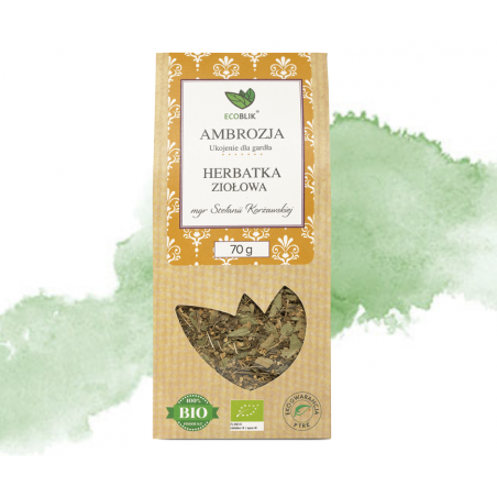 Herbaty Stefanii Korżawskiej- AMBROZJA- na gardło- 70g