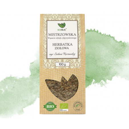 Herbaty Stefanii Korżawskiej- MISTRZOWSKA- wsparcie układu odpornościowego- 100g Herbaty Stefanii Korżawskiej- MISTRZOWSKA- wsparcie układu odpornościowego- 100g