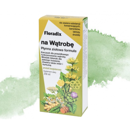 FLORADIX  Suplement diety w płynie na Wątrobę 250ml
