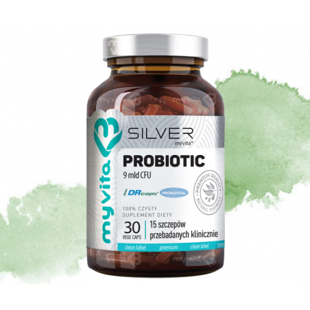 MyVita PROBIOTIC 9 MLD Silver. Suplement diety- 30 kapsułek