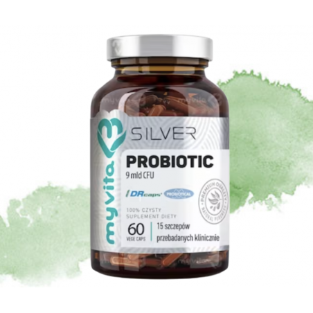 MyVita PROBIOTIC 9 MLD Silver. Suplement diety- 60 kapsułek - 1