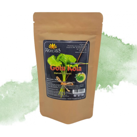 PROHERBIS zioła sypkie GOTU KOLA CIĘTA 50g