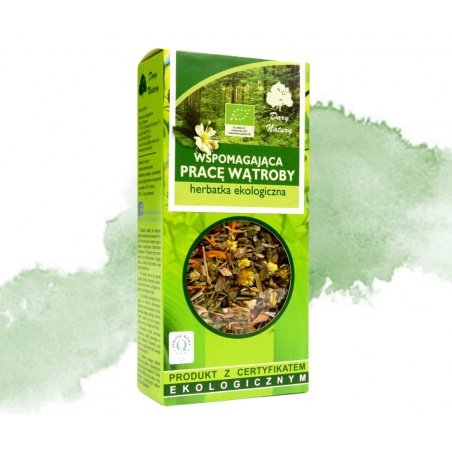 DARY NATURY Wspomagająca pracę wątroby- herbatka ekologiczna 50g