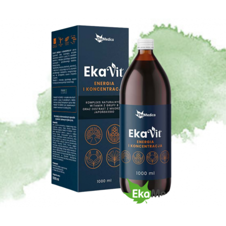 EkaMedica EKAVIT Energia i koncentracja 1000ml