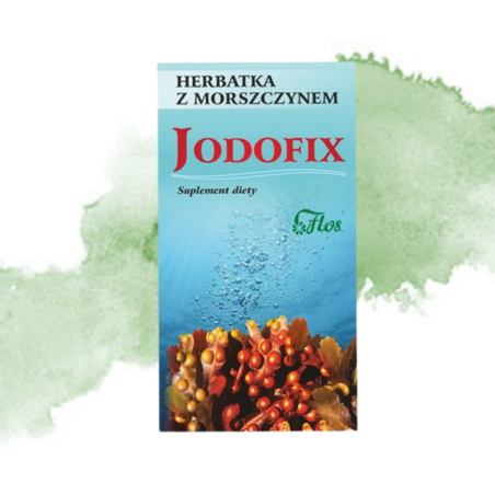 FLOS Jodofix Herbatka z morszczynem. Suplement diety
