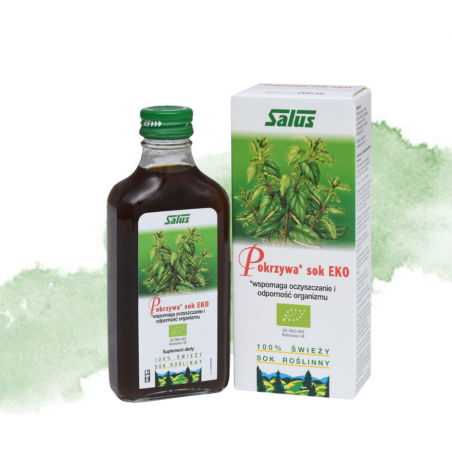 Sok z pokrzywy 100%. Suplement diety w płynie 200ml FLORADIX