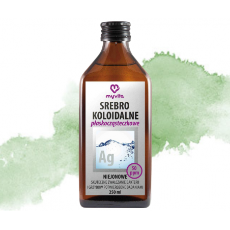 MyVita Srebro koloidalne niejonowe 50 ppm MyVita - 250 ml