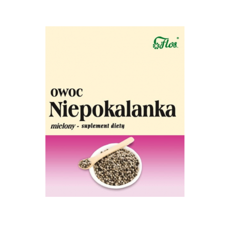 Flos NIEPOKALANEK owoc mielony- zioła sypkie 100g