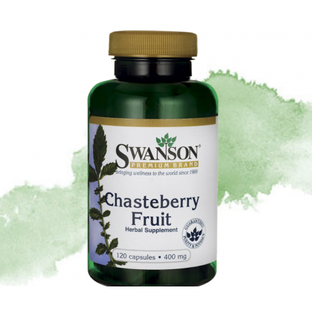 Chasteberry Fruit (Niepokalanek) 400mg 120 kaps SWANSON