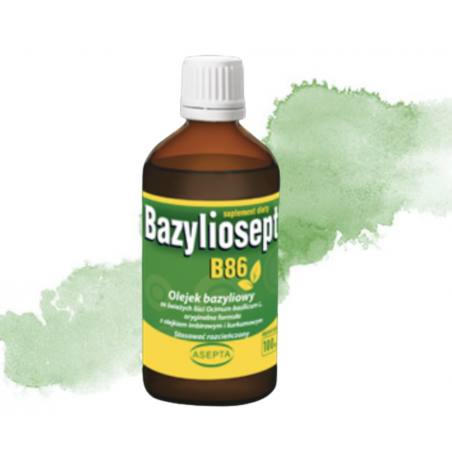 Bazyliosept B86- olejek do picia w dużym opakowaniu 100ml ASEPTA