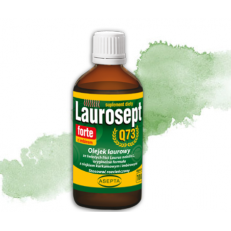 Laurosept FORTE olejek laurowy z imbirem 30ml ASEPTA