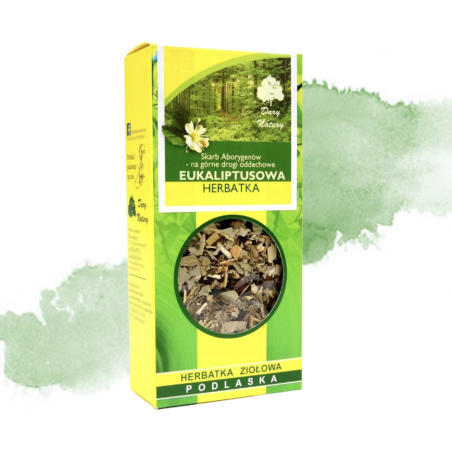 DARY NATURY Eukaliptusowa- herbata ziołowa 50g DARY NATURY Eukaliptusowa- herbata ziołowa 50g