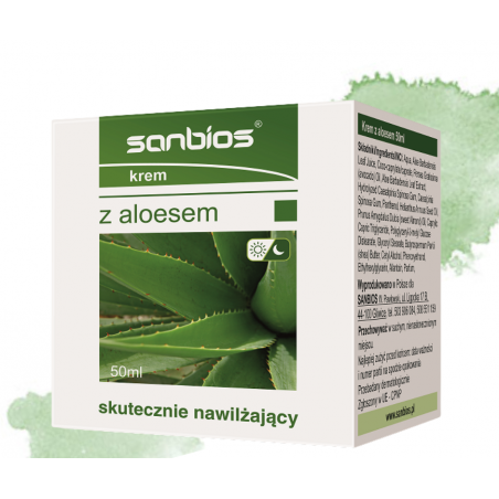 SANBIOS Krem z aloesem 50ml