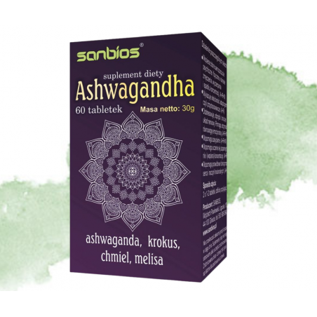 SANBIOS Ashwagandha 60 sztuk