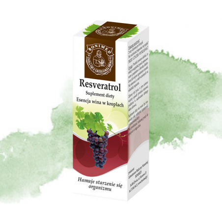RESVERATROL- esencja wina w kroplach 20ml. BONIMED