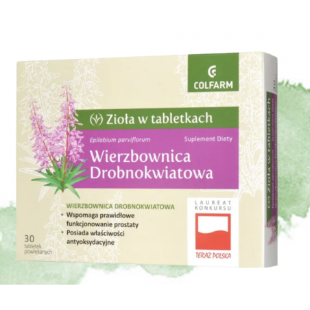 Wierzbownica Drobnokwiatowa- COLFARM na prostatę 30 sztuk