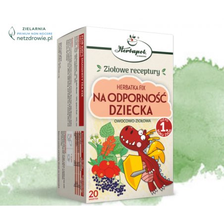 NA ODPORNOŚĆ DZIECKA Herbatka fix Herbapol