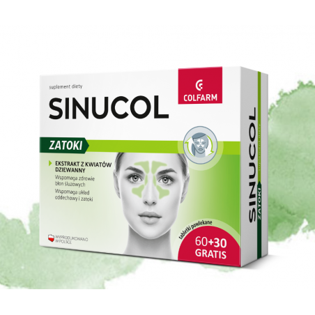 SINUCOL Zatoki Colfarm 60 +30 sztuk