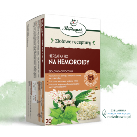 NA HEMOROIDY herbatka fix HERBAPOL NA HEMOROIDY herbatka fix HERBAPOL