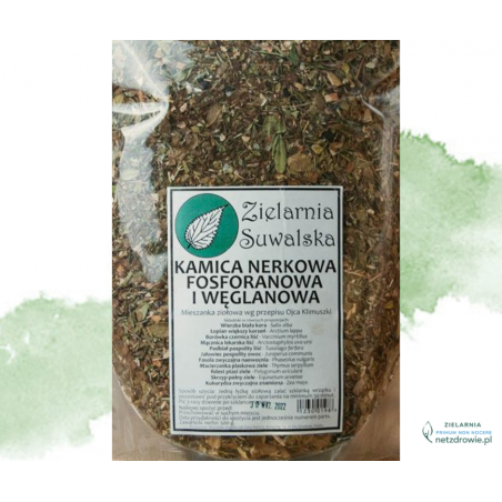 KAMICA NERKOWA (fosforanowa i węglanowa) mieszanka ziołowa 500g Zielarnia Suwalska
