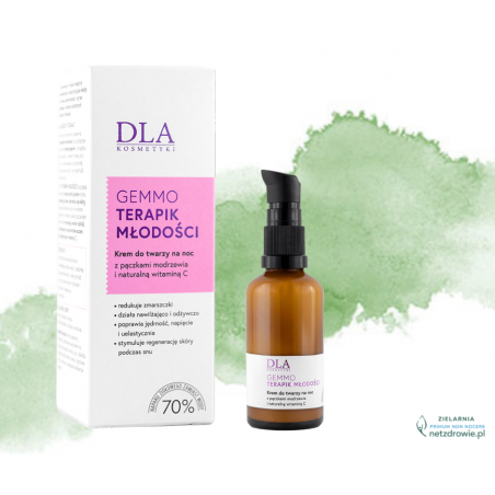 GEMMOTERAPIK MŁODOŚCI Krem do twarzy na noc DLA 50g