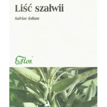 SZAŁWIA LIŚĆ zioło sypkie FLOS 50g