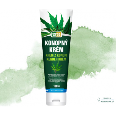 KREM z konopi na ból mięśni i stawów. 100ml VIRDE