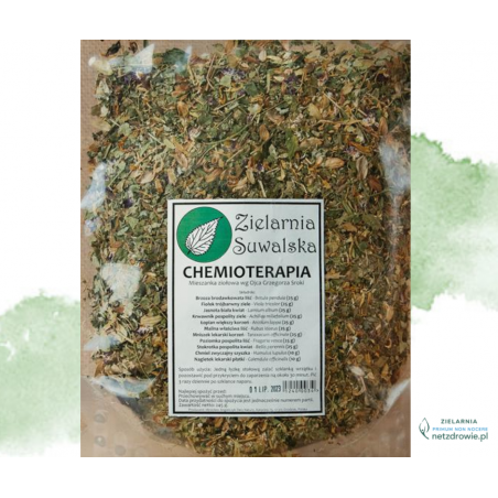 CHEMIOTERAPIA mieszanka ziołowa wg Ojca Sroki 245g Zielarnia Suwalska