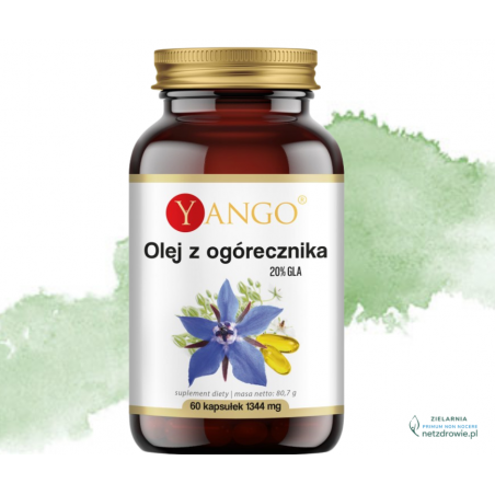 OLEJ Z OGÓRECZNIKA Yango 60 sztuk