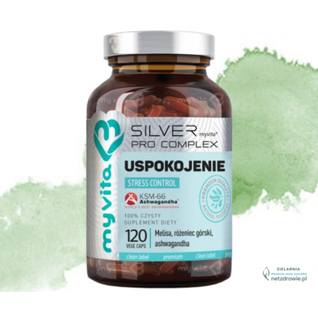 USPOKOJENIE Silver Pro Complex MyVita 120 kapsułek