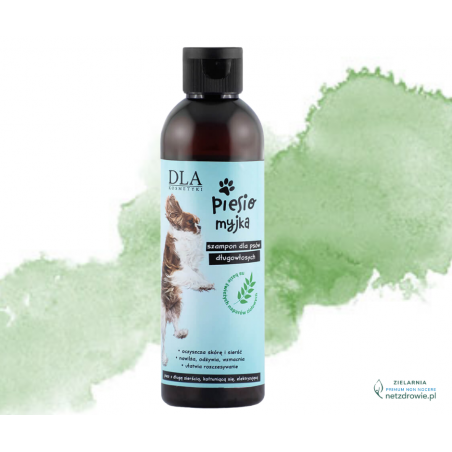 PIESIOMYJKA szampon dla psów długowłosych DLA KOSMETYKI 200g