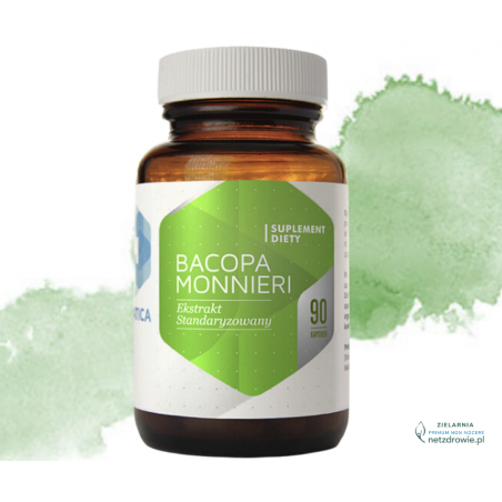 BACOPA MONNIERI (brahmi) ekstrakt  standaryzowany Hepatica 90 sztuk