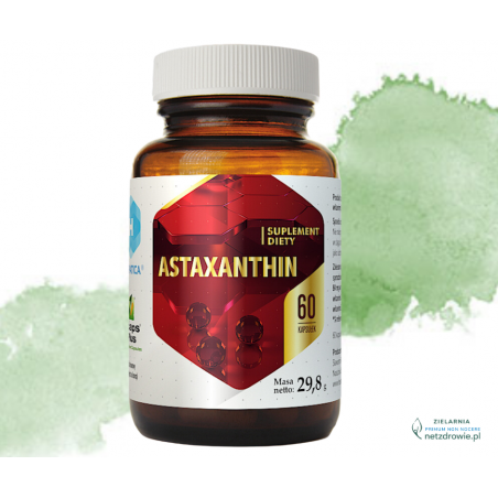 ASTAXANTHIN (Astaksantyna 4mg) Hepatica 60 sztuk