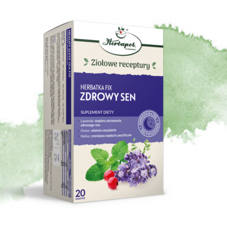 ZDROWY SEN Herbatka fix Herbapol 20 sztuk