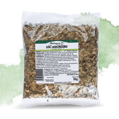 MIŁORZĄB JAPOŃSKI (liść) suplement diety Herbapol 50g