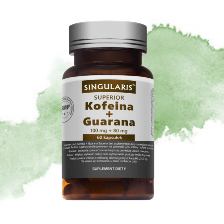 KOFEINA + GUARANA Singularis 60 sztuk