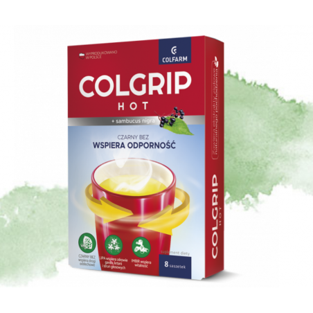 COLGRIP HOT w saszetkach 8 sztuk COLFARM