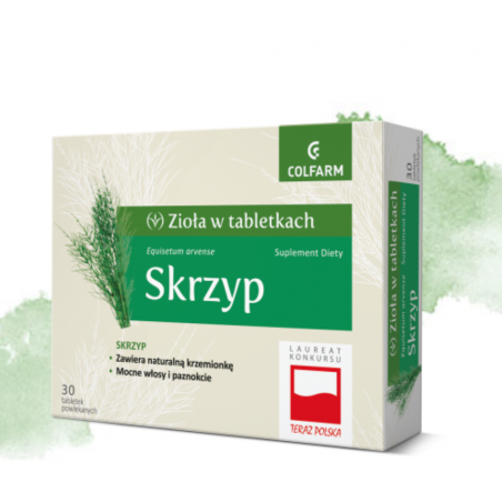 SKRZYP suplement diety w tabletkach 30 sztuk COLFARM