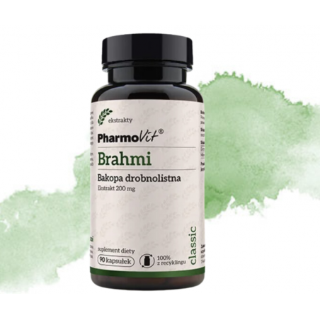 BRAHMI (Bakopa drobnolistna) 90 kapsułek PharmoVit