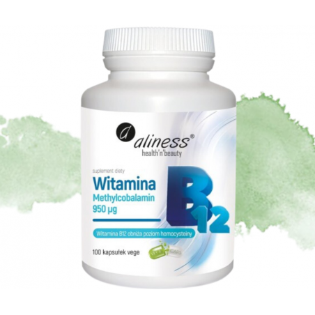 WITAMINA B12 (metylokobalamina) ALINESS 100 kapsułek WITAMINA B12 (metylokobalamina) ALINESS 100 kapsułek